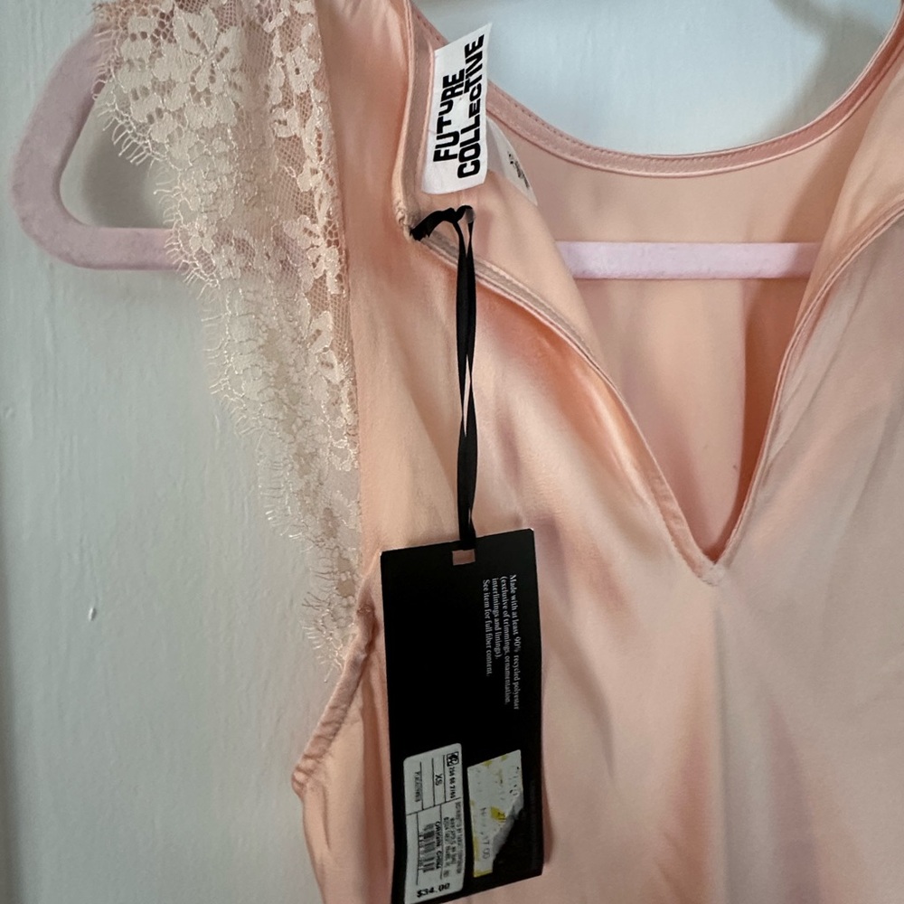 Elegant Peach Maxi Dress - Picture 6 of 6